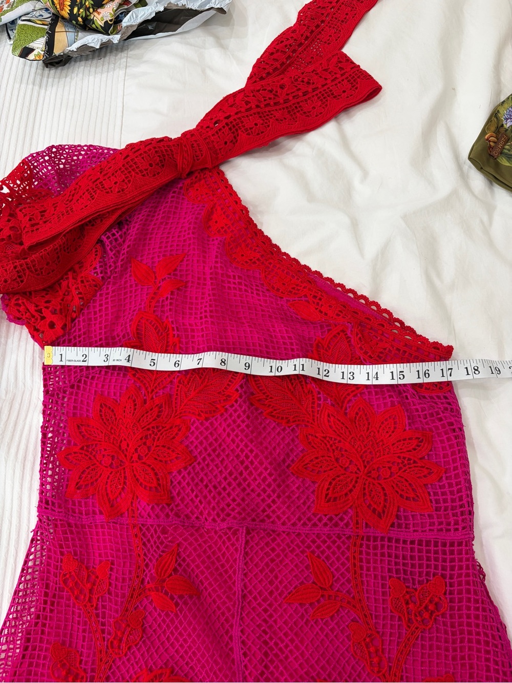 Farm Rio Guipuire Bicolor Maxi Dress - Picture 13 of 13